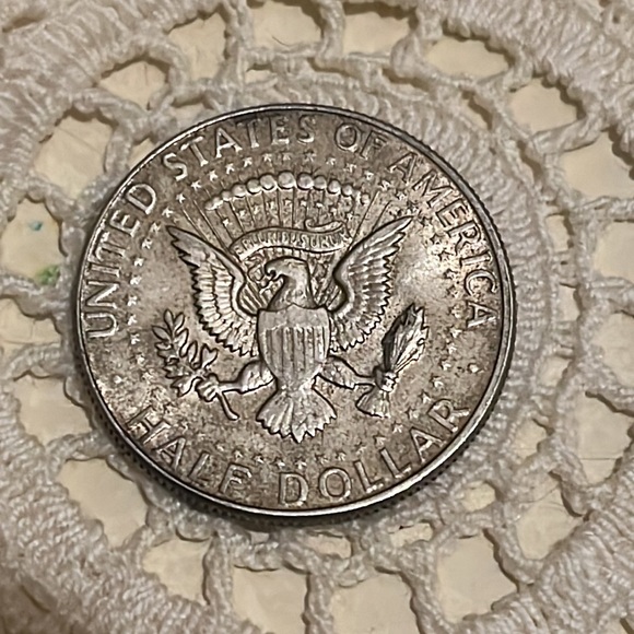 1967 Kennedy Circulated Half Dollar - Picture 2 of 2